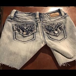 Almost famous bling shorts - gently used